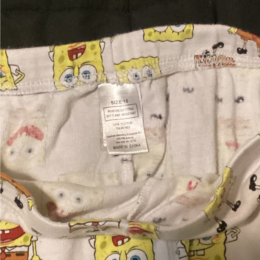 SpongeBob SquarePants Kids Pajama Set - Bundle of 2 - Picture 7 of 7